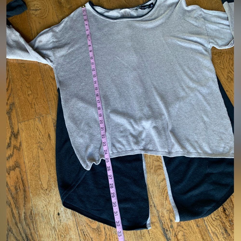New York & Company Colorblock Zip Back Sweater - Picture 8 of 11